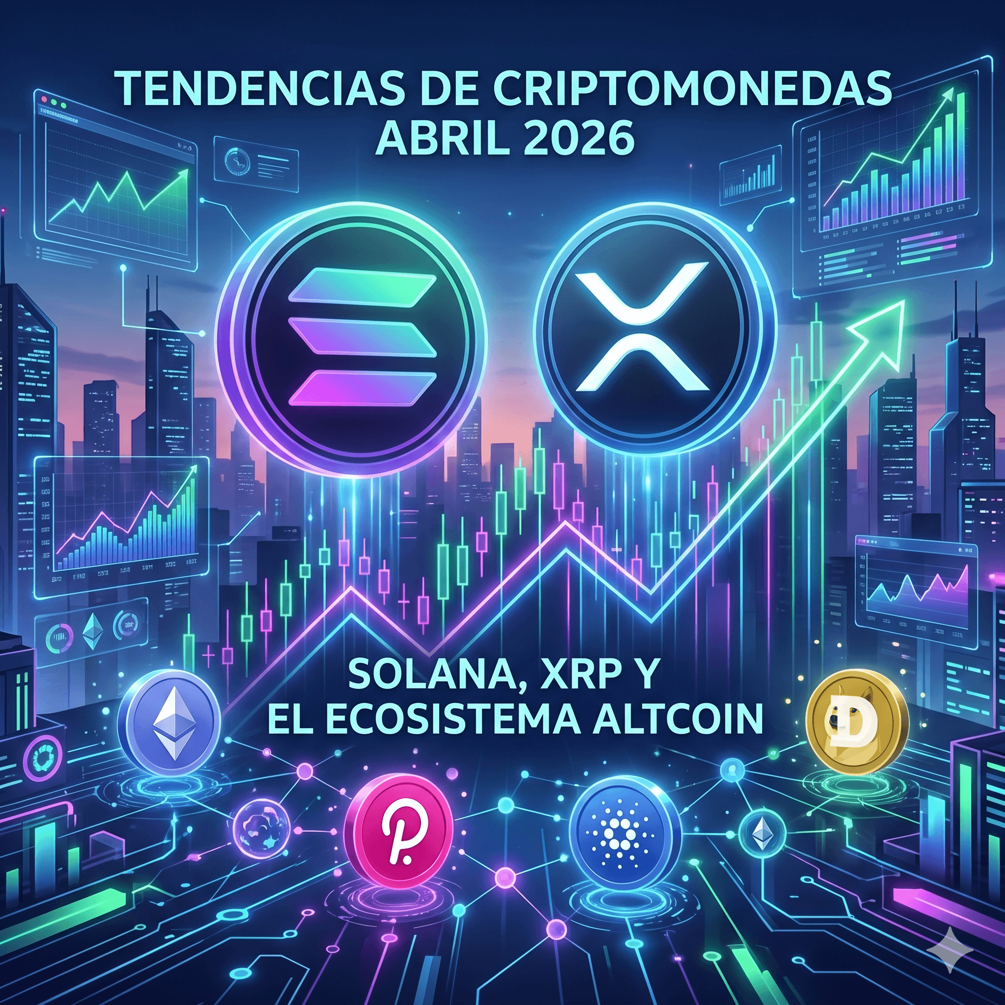 Tendencias de Criptomonedas Abril 2026: Solana, XRP y el Ecosistema Altcoin