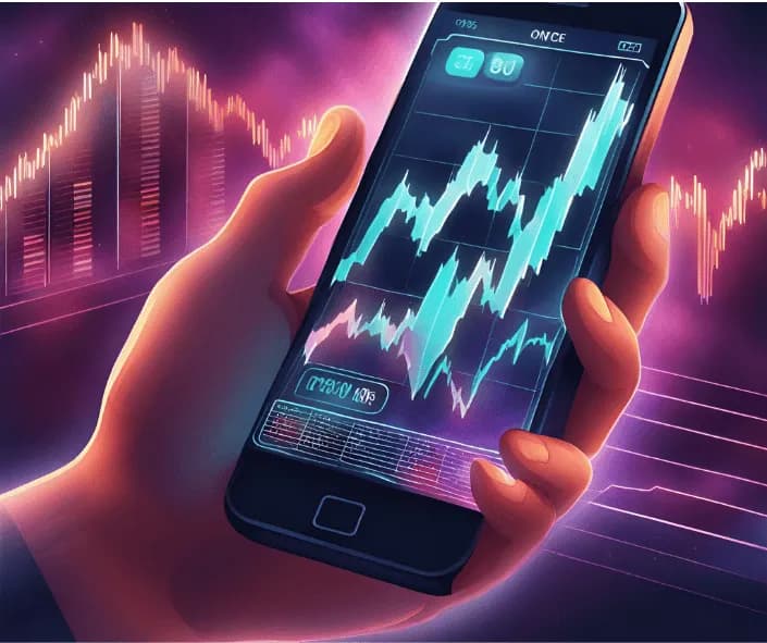 Forex Trading en teléfono móvil y correo electrónico