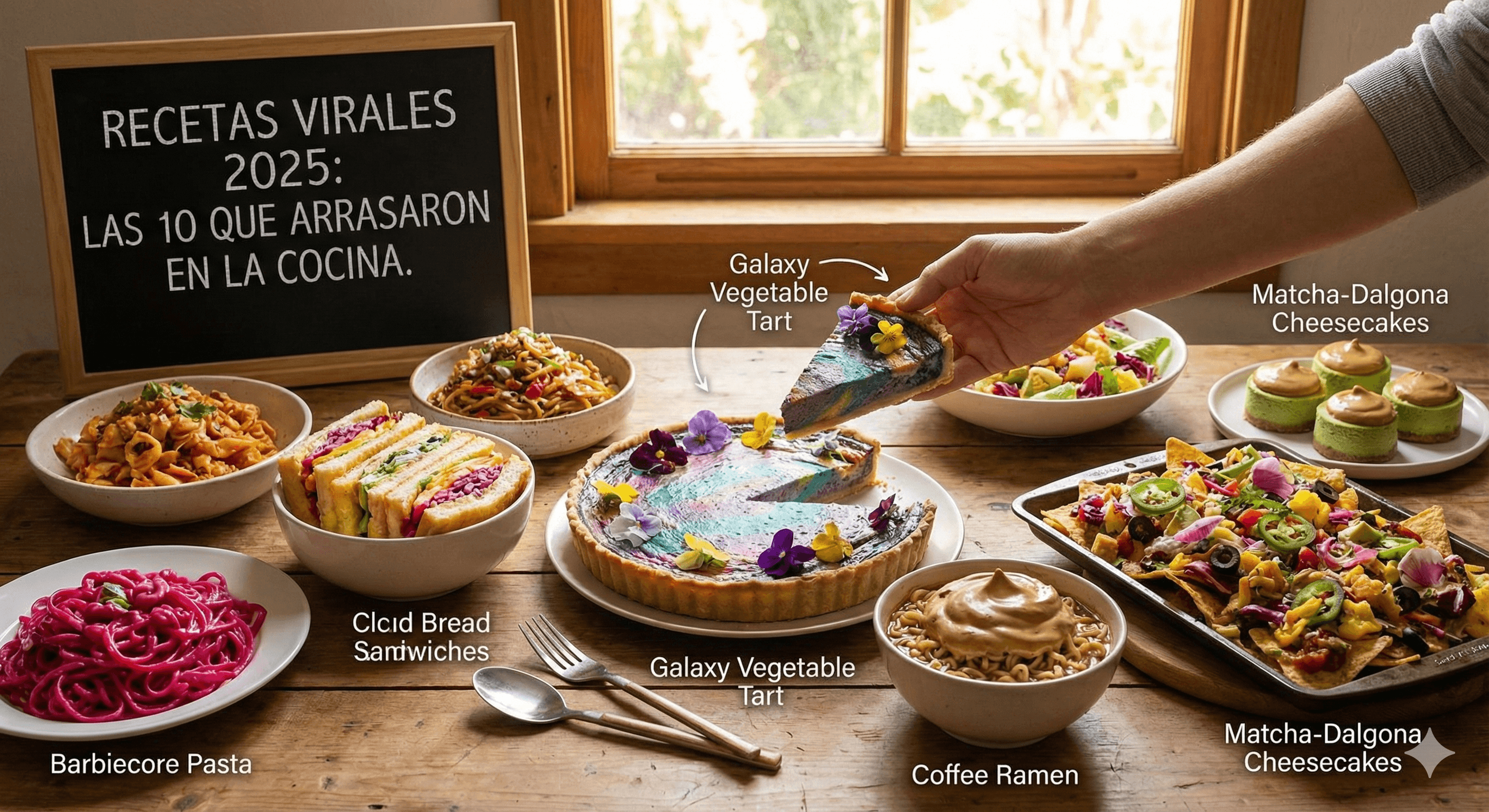 Recetas Virales 2025: Las 10 que arrasaron en la cocina